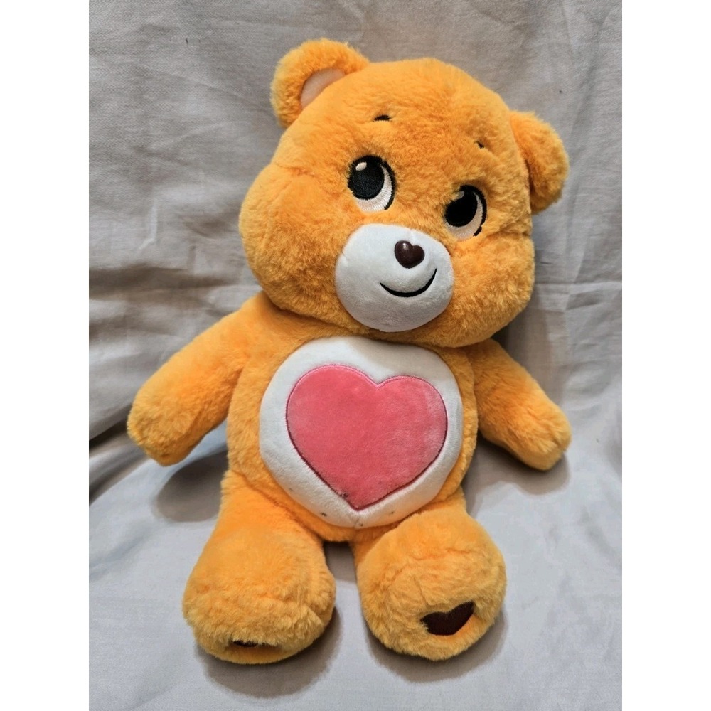 Care Bears Tenderheart Stuffed Animal Orange Bear Plush Toy 12"